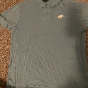 Nike Men's Blue Polo Shirt